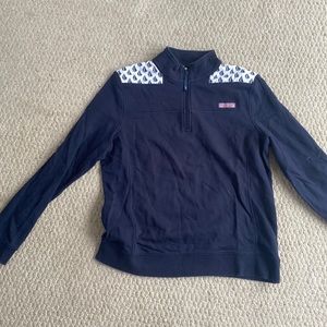 Vineyard Vines, Large Shepherd Quarter Zip